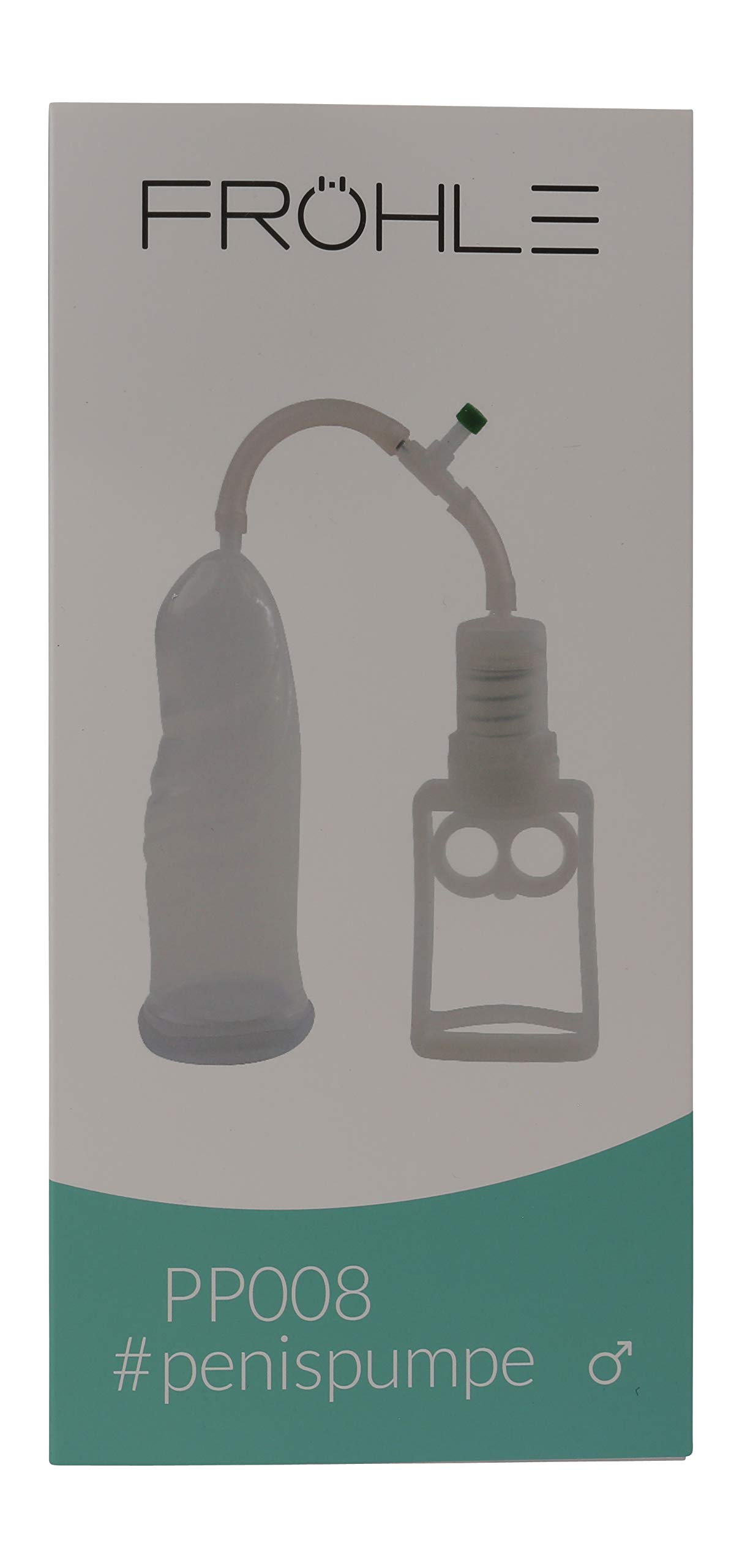 Fröhle Pompa Anatomica Per Il Pene Regular Fit Professionale, 200 G, Trasparente