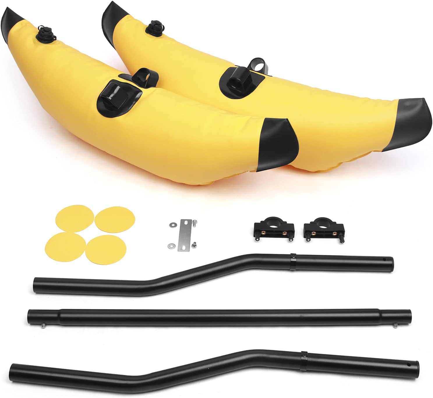 Kayak PVC Inflatable Outrigger Float,with Sidekick Arms Rod Kayak Boat Fishing Standing Float Stabilizer System Kit