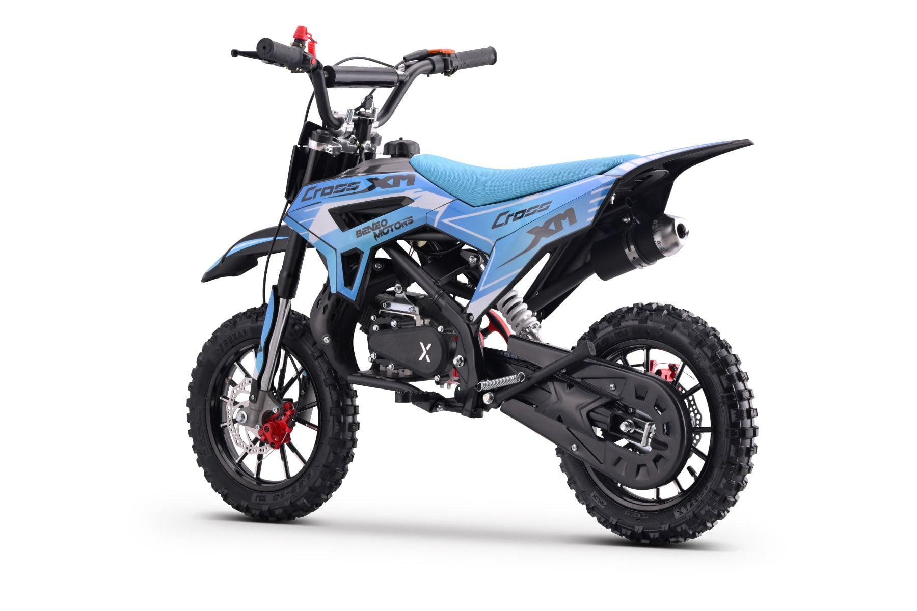 Moto-cross pour enfants Beneo Motors CROSS XM Bleu - 50cc