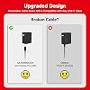 Cargador para Nintendo Switch, adaptador de corriente de 45W con cable USB C desmontable de 5 pies, compatible con Switch/OLED/Lite, Steam Deck, soporta modo TV, calidad original por SATURNDOCK 3