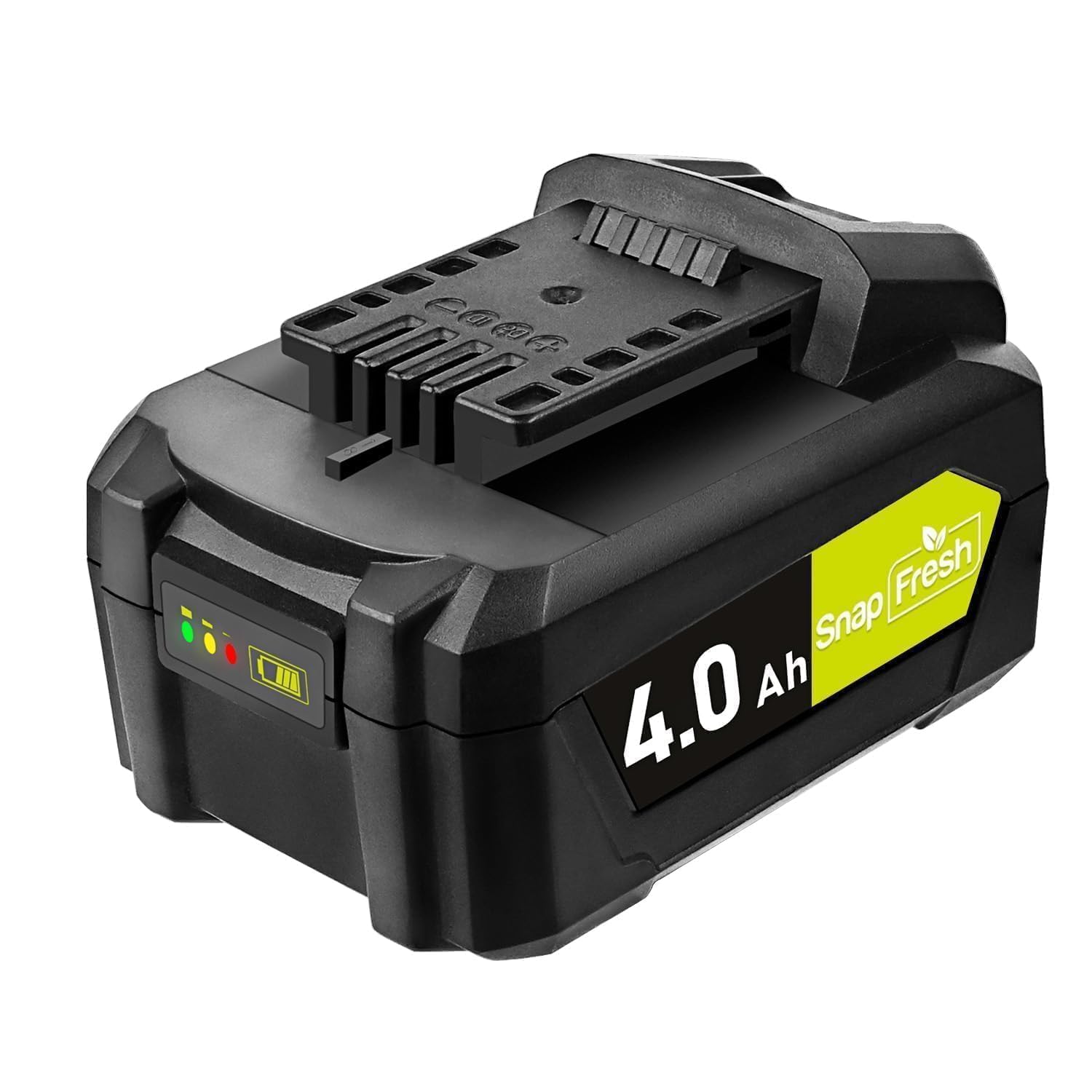 SnapFresh Batteria 20V 4,0Ah Compatibile Solo con Utensili Senza Filo SnapFresh, Batteria a Lunga Durata con Supporto alla Ricarica Rapida (JOB-YFT51-20B)
