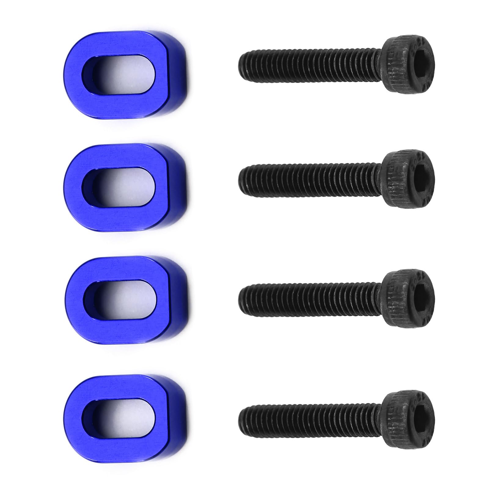 Blue 4PCS Fixing Motor Base Reinforcement for TRAXXAS 1/5 X-Maxx 6S/8S Monster b
