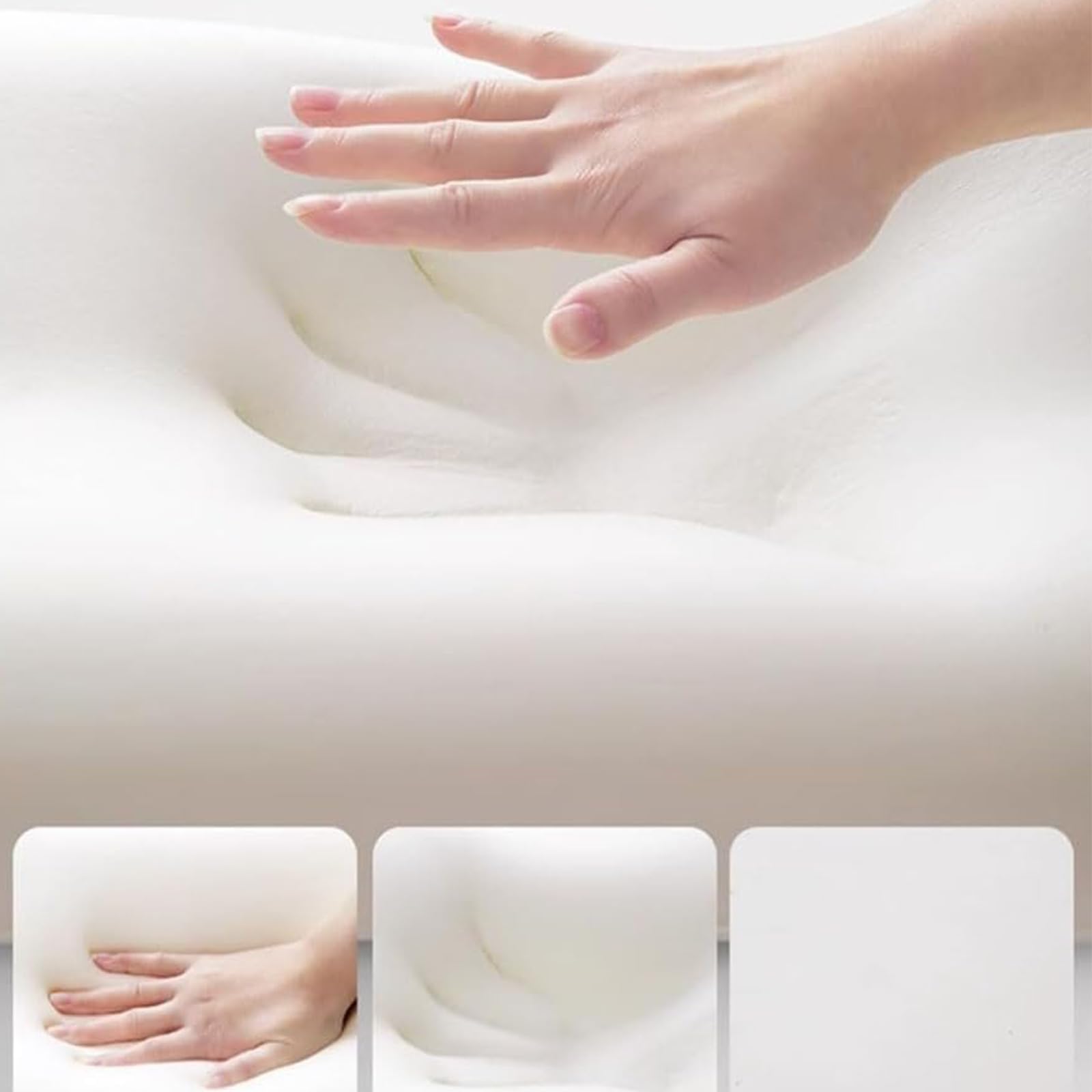 Almohada de cuña de espuma viscoelástica para soporte de espalda, cuello, piernas, cojín ergonómico para parejas, cojín de apoyo multifuncional
