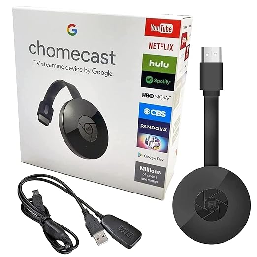 QKXC Sold by Amazon Tech Company 4K Pro Chromecast Tv Screen Cast TV Dongle Compatible for Android/Mac/iOS/Laptop/Windows Streaming Device for Google