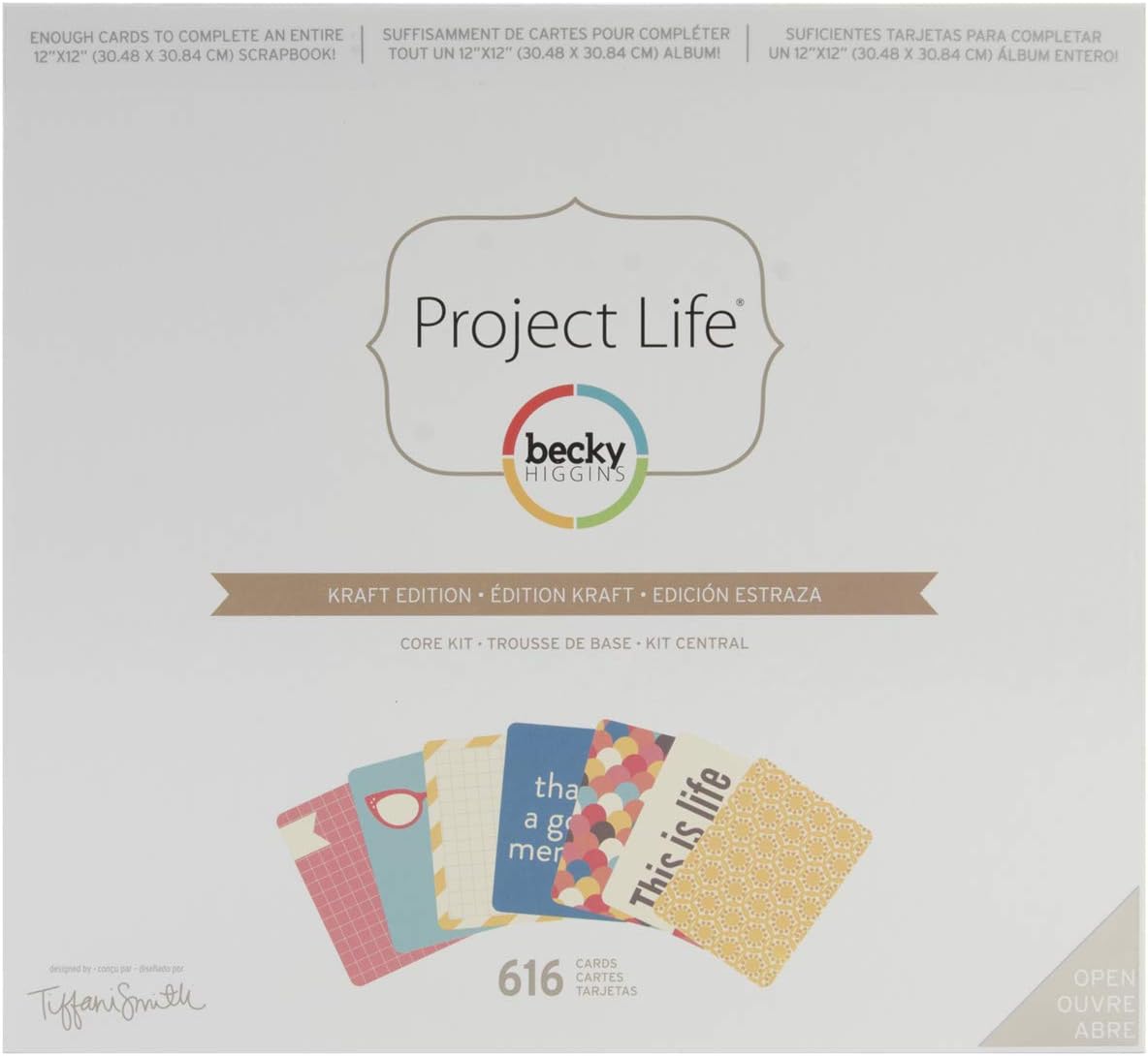 American Crafts Project Life Core Kit, Multi-Colour, 5.08 x 29.21 x 26.67 cm