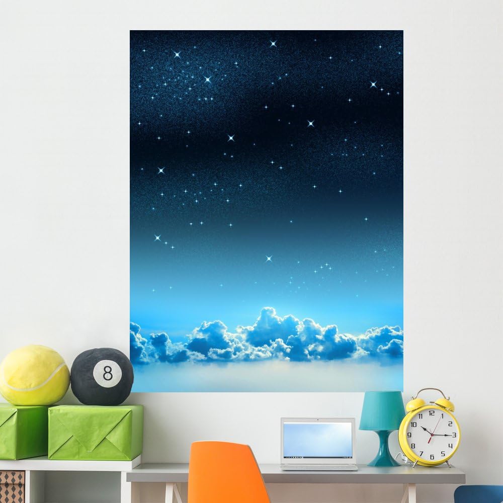 Amazon.com: Wallmonkeys Starry Sky Wall Decal Peel and Stick Graphic ...