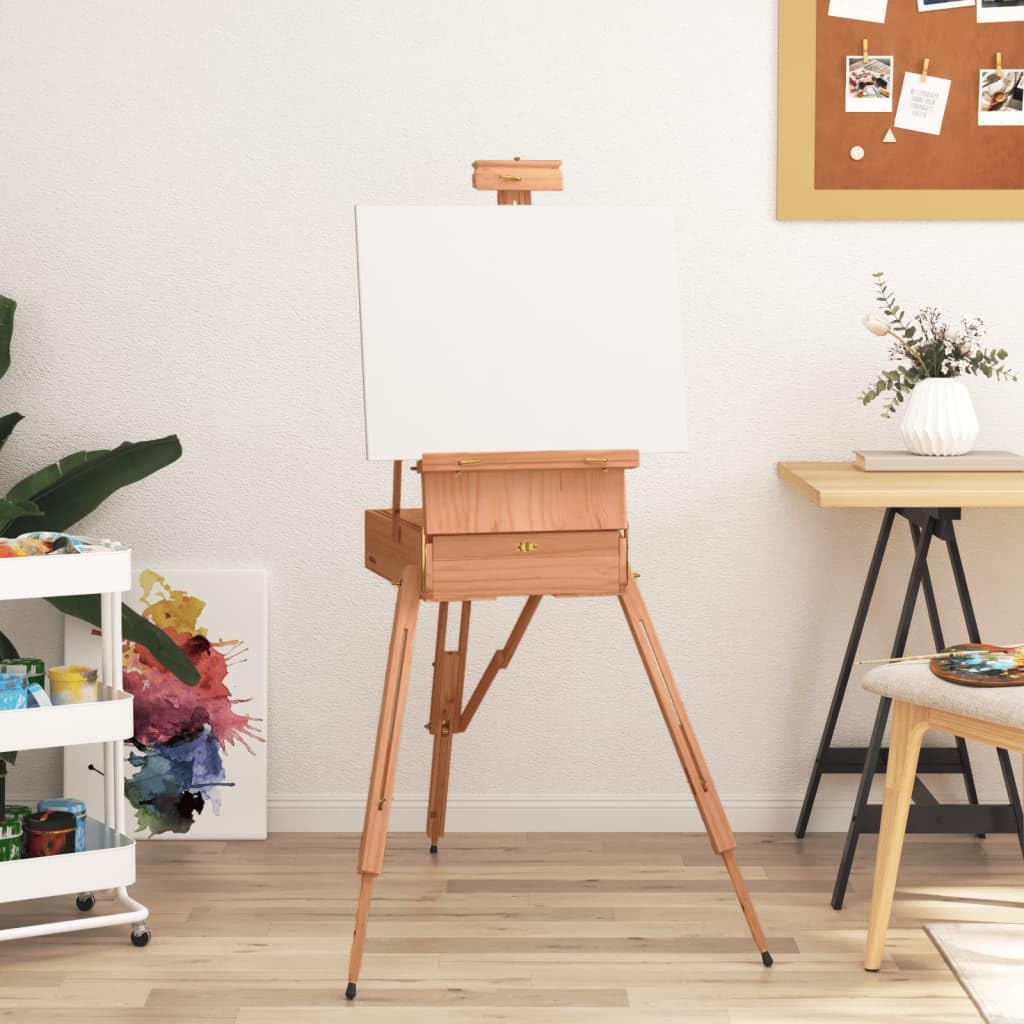 Staffelei 81x121x173 cm Massivholz Buche,Bürobedarf,Präsentationsbedarf,Flipcharts,6.84 kg-30224