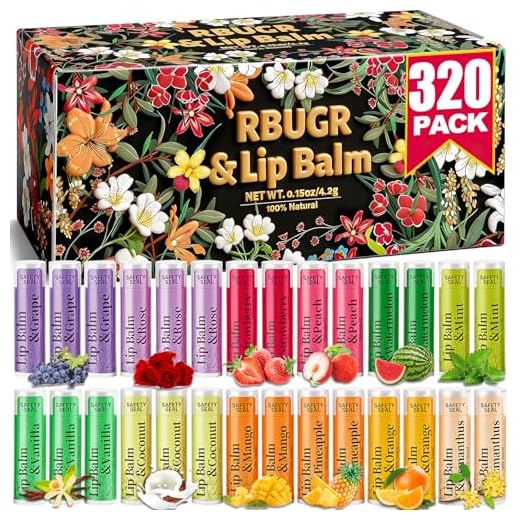 RBUGR Bulk Lip Balm Pack of 12
