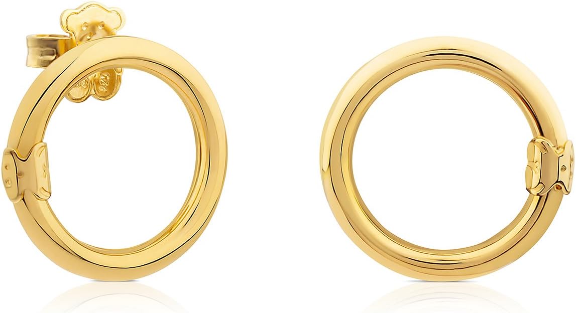 TOUS Hold Vermeil 925 Stud Earrings