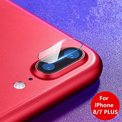 Berrybomb Camera Lens Screen Protector for iPhone 8 Plus and iPhone 7 Plus, 9H Tempered Glass Ultra-think High Transparency for Apple iPhone 8 Plus and iPhone 7 Plus