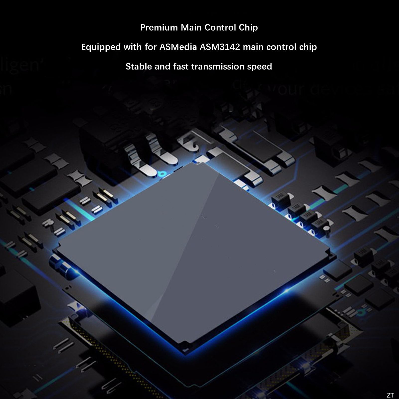 Garsent Scheda di Espansione USB 3.2 Gen 2 Scheda Adattatore PCIe 4X A 5 Porte 10 Gbps Tipo A per 7 10 11, Chip ASM3142, Trasferimento Dati Veloce