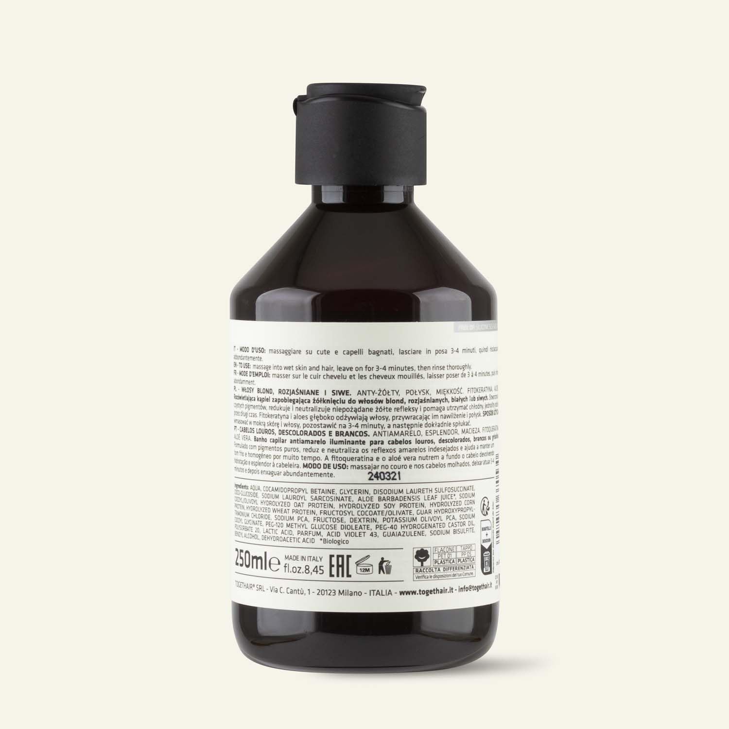 Togethair Shine Blonde Shampoo 1000 ml, 1 l (Pack of 1) - Image 2