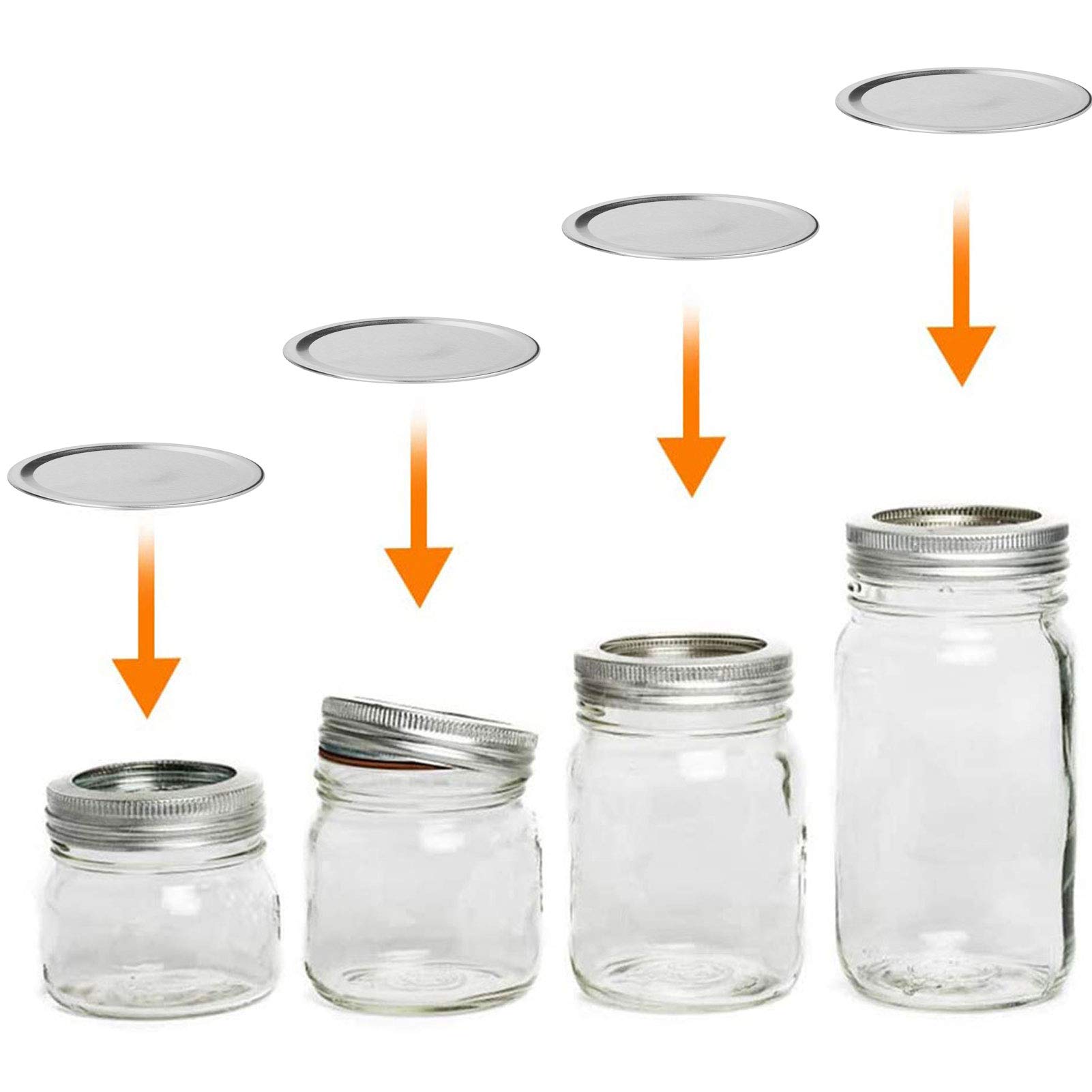 Elektrische Mason Jar Draadloze Vacuümverzegelingsset, Geschikt Voor Mason Jars Met