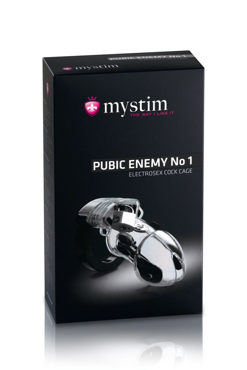 Mystim Pubic Enemy No 1 E-Stim Cock Gabbia