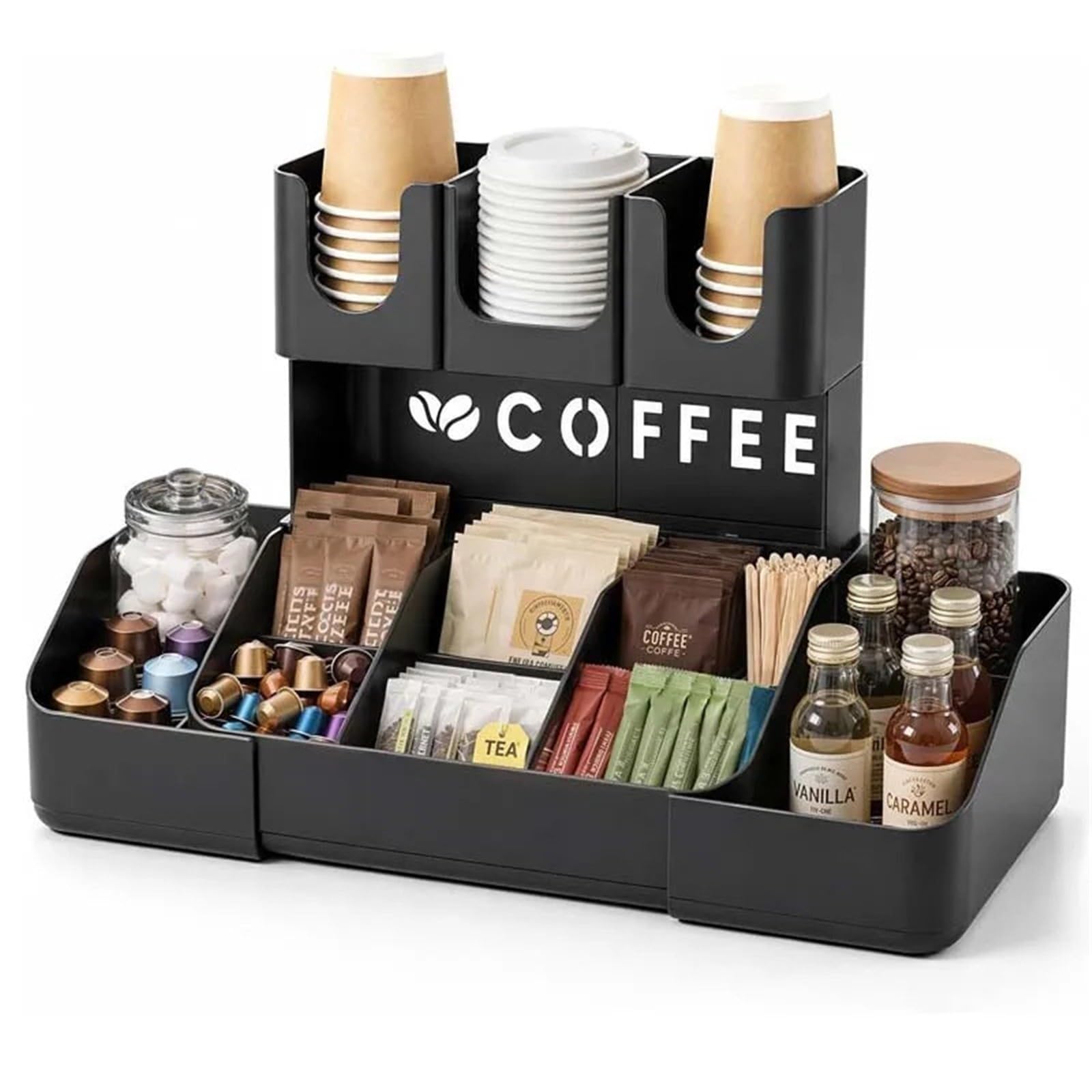 Organisateur de station de café à 2 niveaux