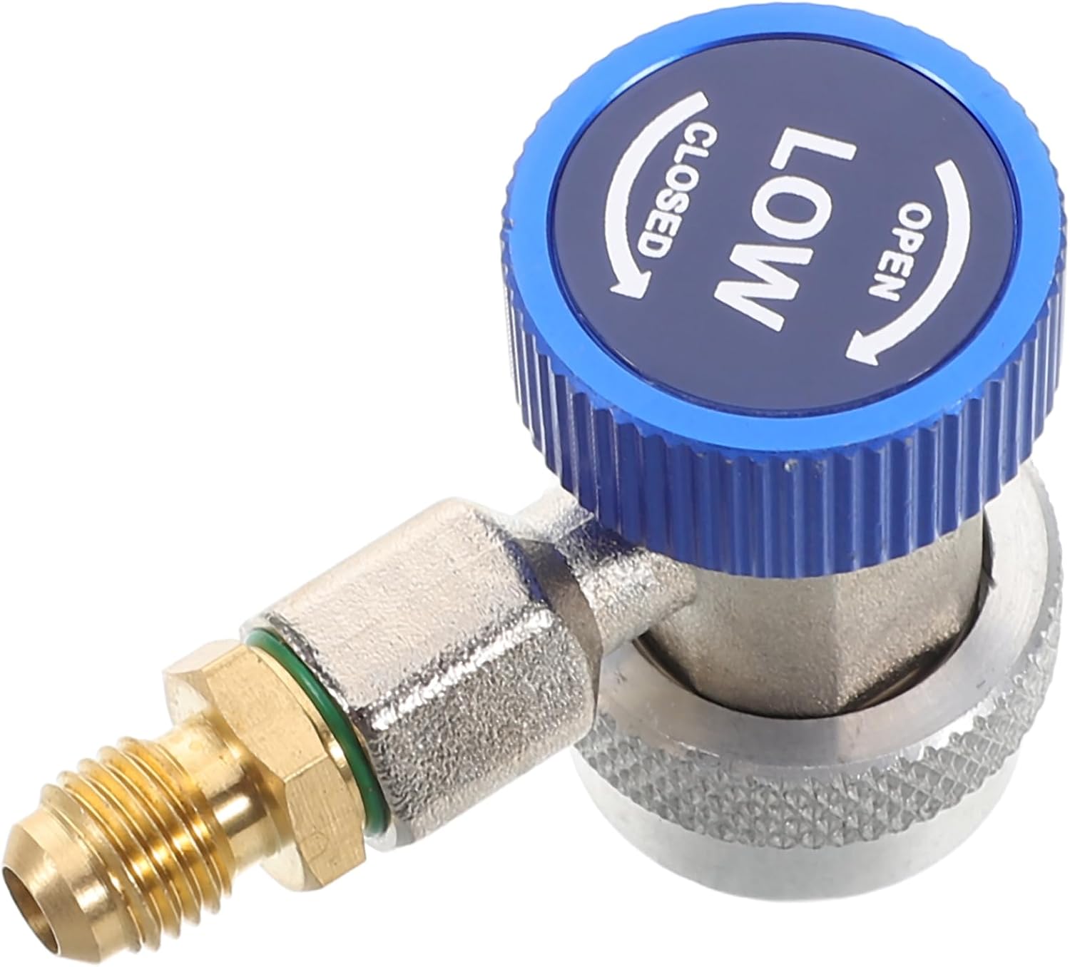 OUNONA Copper Quick Connect Coupler Adapter Tool for Car Air Conditioning System Easy Installation Ergonomic Design and Rapid Connection for Efficient Maintenance and Repair