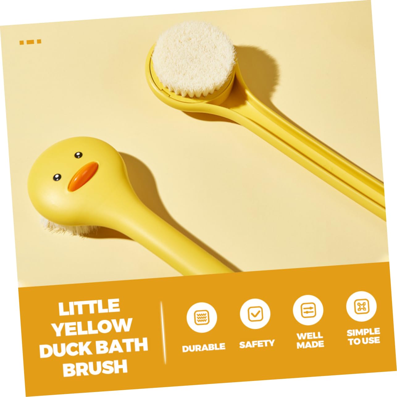 Healeved 2pezzi Spazzola Da Doccia Manico Setole Morbide Per Bagno Rinfrescante e Massaggiante Facile Da Riporre e Pulire Spazzola Scrub Per Corpo e Schiena