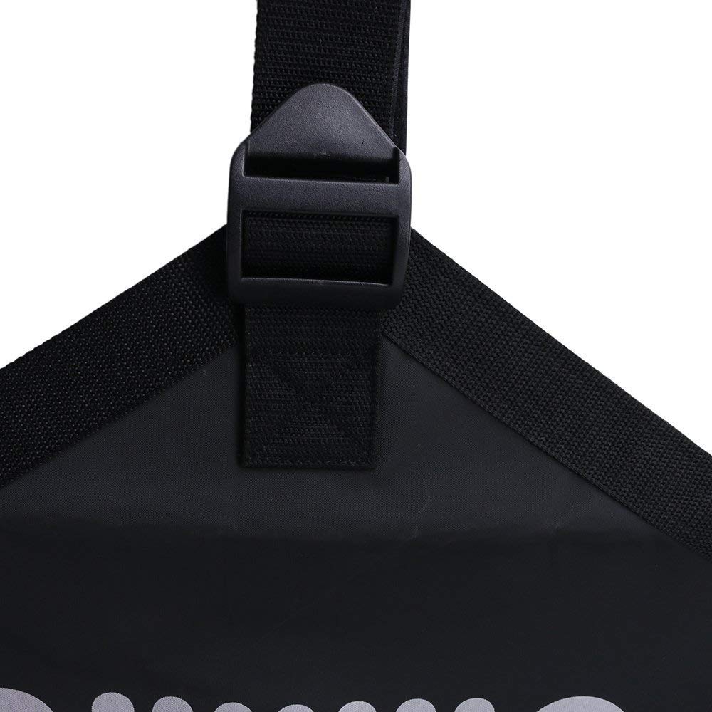 Esyauto Protezione del Cofano Anteriore Coperchio del Cofano Coperchio Triangolo, Kit per Jeep Wrangler JK 2007-2017 Nero