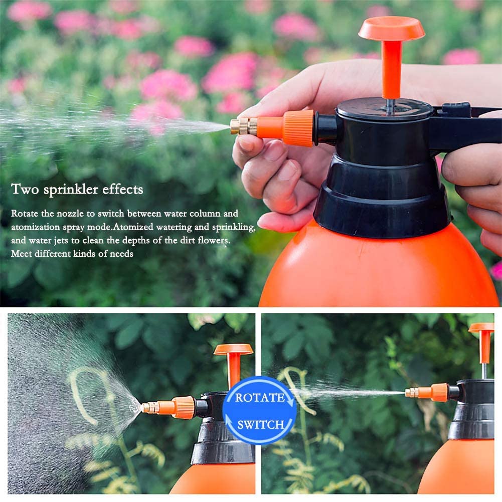 Joywayus 2PCS 66oz Giardino Pompa Spruzzatore Portatile Da Giardino E Spruzzatore Da Prato Per Spruzzatura/Irrigazione 0.5Gallon