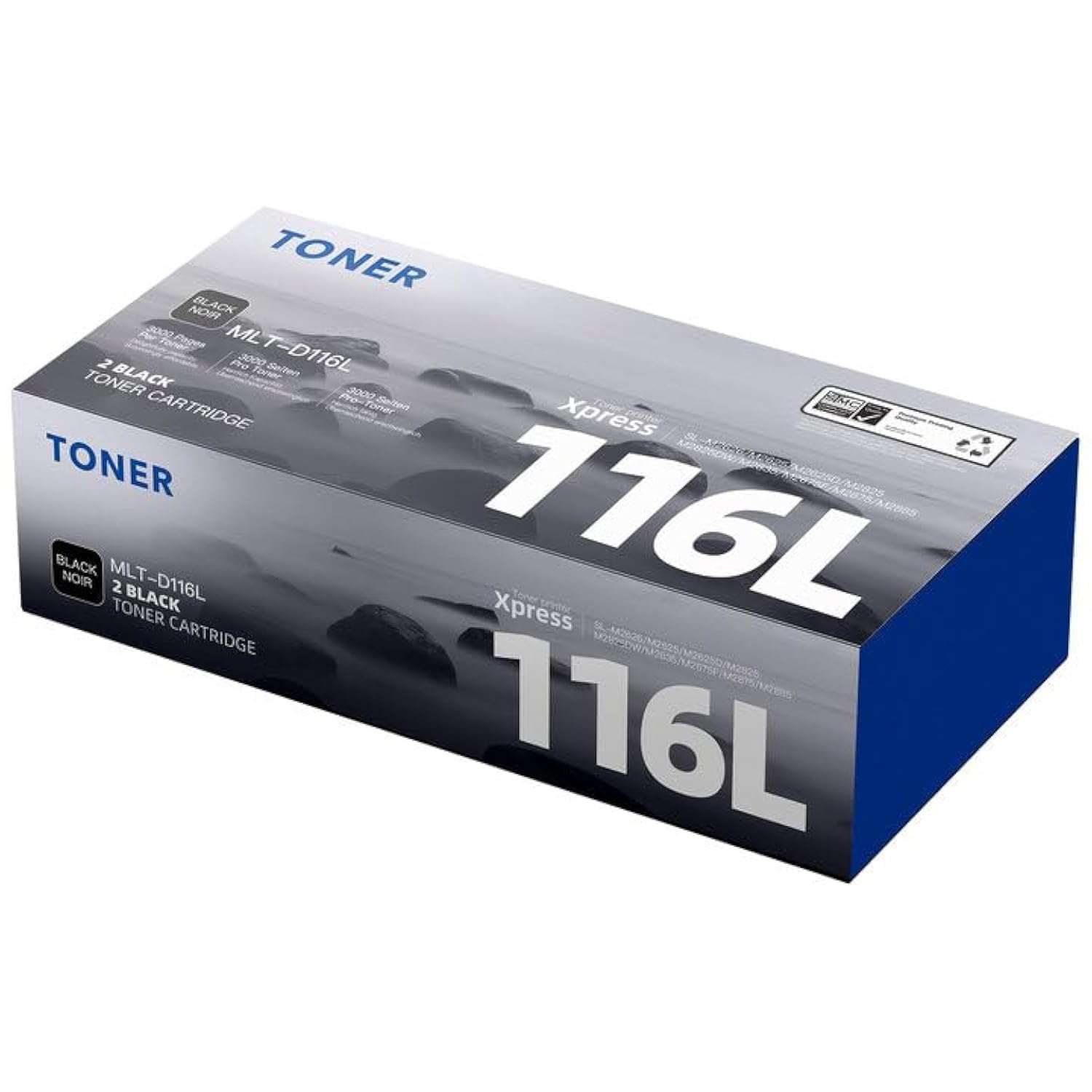 (2-Pack) MLT-D116L Cartucce Toner Compatibile per Samsung MLT-D116L D116S per Samsung Xpress M2675F M2885FW vM2625D M2675FN M2626D M2825DW M2826ND M2825ND M2835DW M2875FW M2875FD M2885FW
