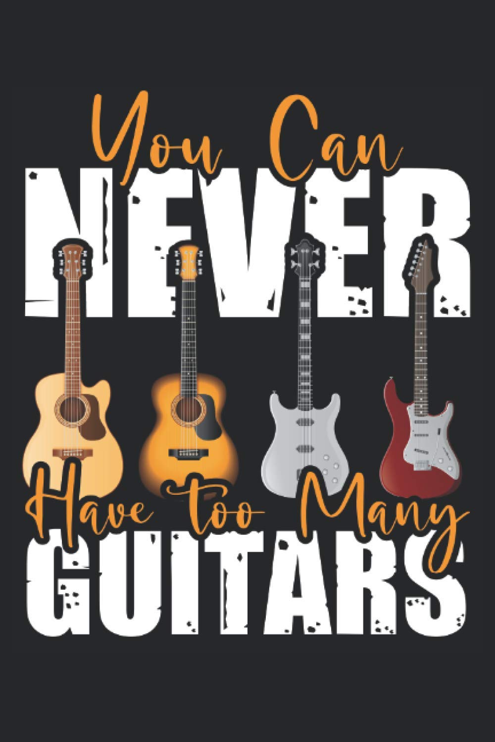 Guitar notebook: Guitar notebook A5 dot grid - for planning, organizing and noting