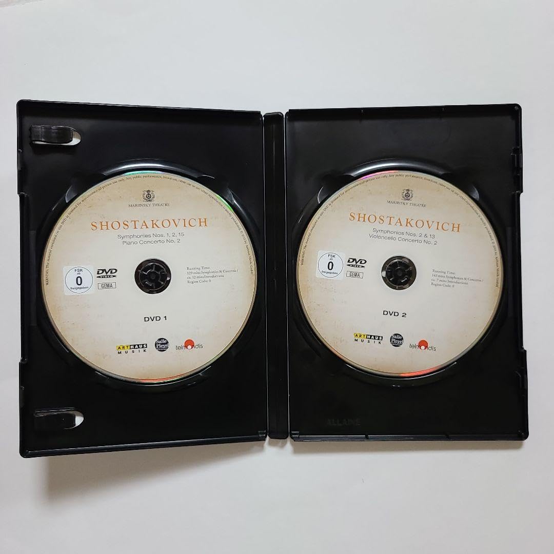 Amazon.co.jp: ショスタコーヴィチ 交響曲全集 協奏曲全集 DVD
