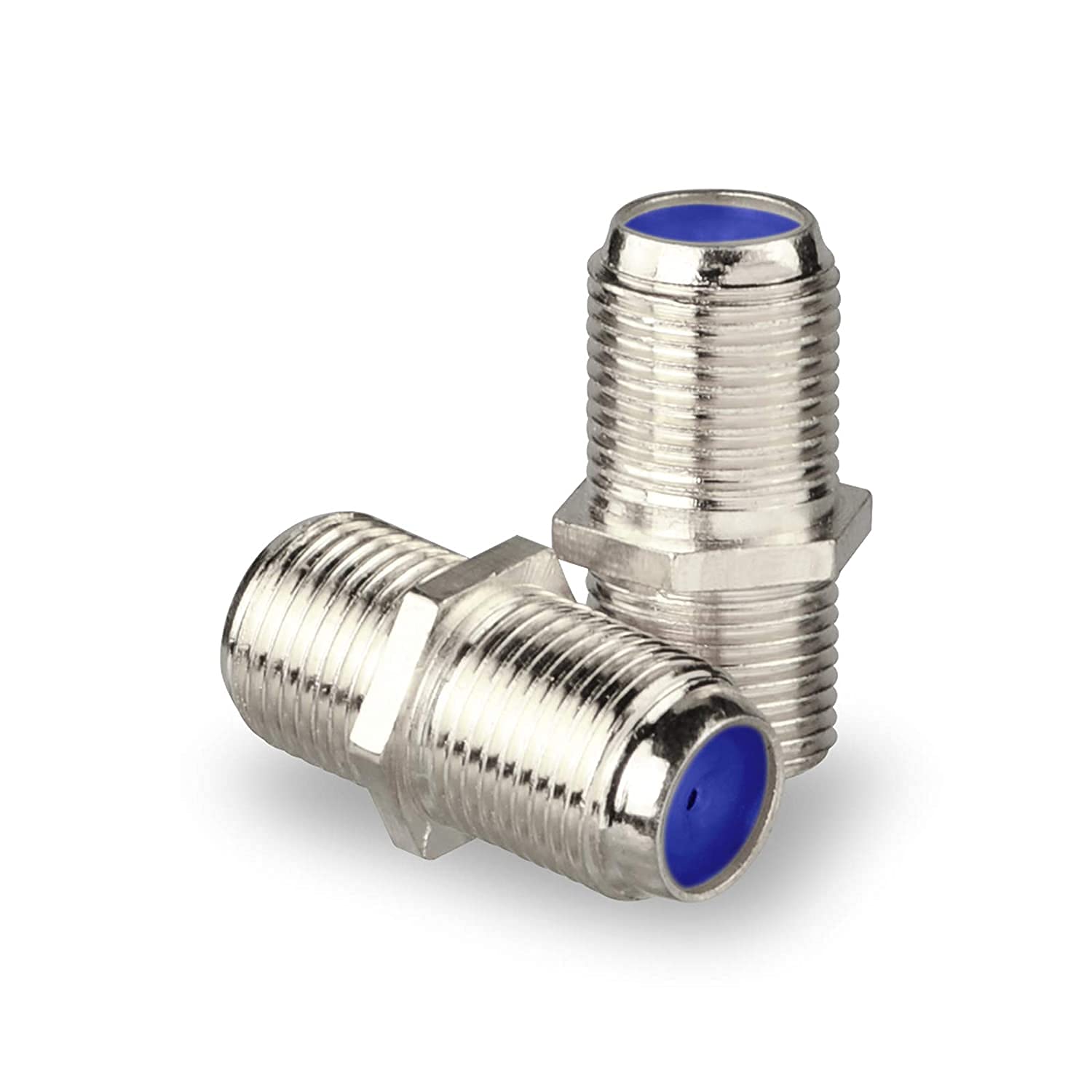 Barilotto F81 5 Pezzi Adattatori Coassiali F81 Femmina-Femmina - Tipo F, 4GHz, Per Cavi CCTV, Ottone, LOGICO Adattatore Antenna Tv - Foto 6