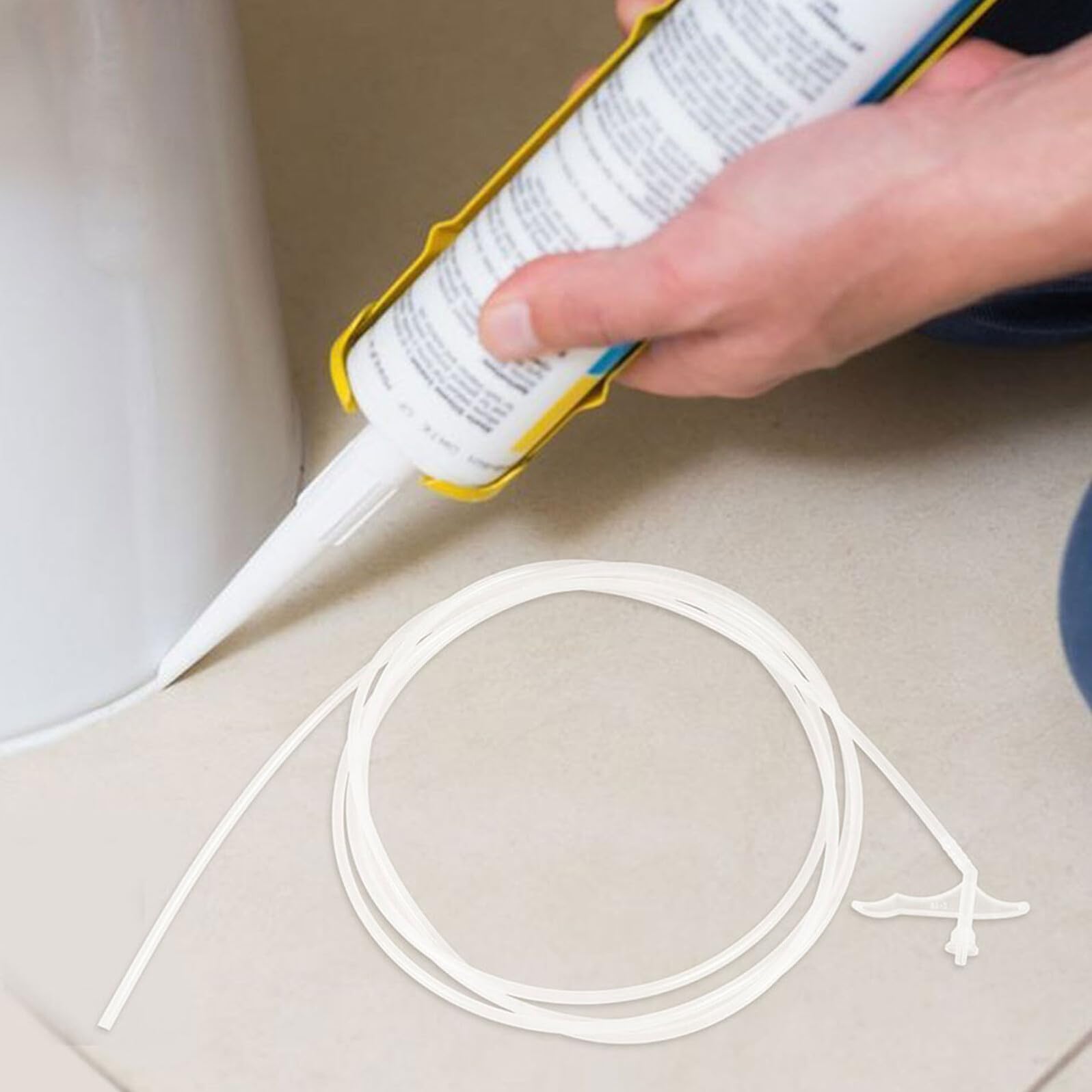 3 Tubos Aplicadores de Espuma Extensos de Pe para Bricolaje y Reparación Automotriz, Portátiles Excelente Adhesión para Sellado y Aislamiento