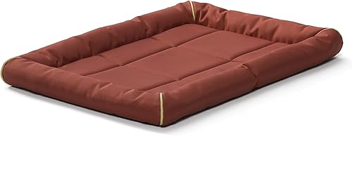 Miniatura 12 de MidWest Homes for Pets Medium QuietTime MAXX - Cama para perros ultra resistente, resistente al agua y olores, borde acolchado, fondo Negro