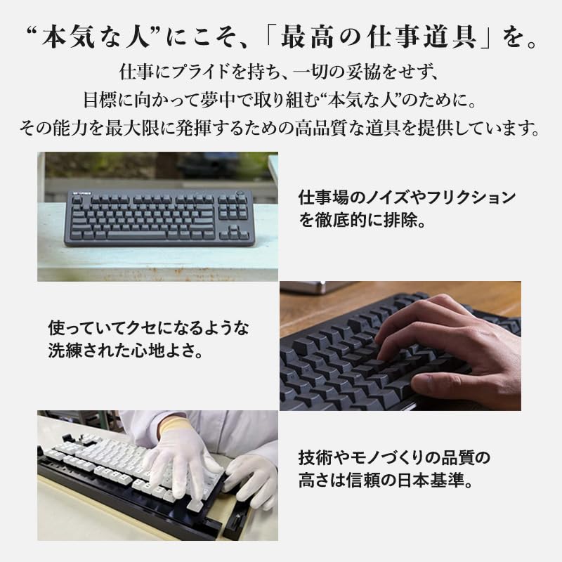 Amazon | 東プレ REALFORCE R4 プロのためのプレミアムキーボード 英語