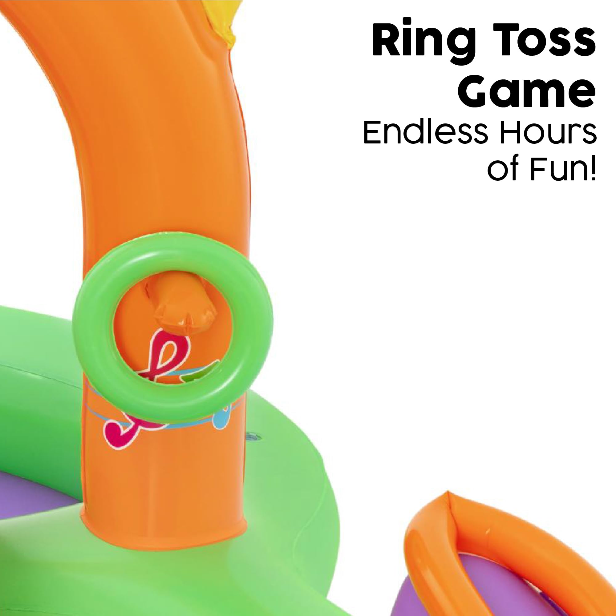 Bestway® 9'8" x 6'3" x 54"/2.95m x 1.90m x 1.37m Sing 'n Splash Play Center