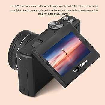 Amazon | 5Kデジタルカメラ、写真のための75MP UHDデジタルカメラ、AF Amazon | 5Kデジタルカメラ、写真のための75MP UHDデジタルカメラ、AF