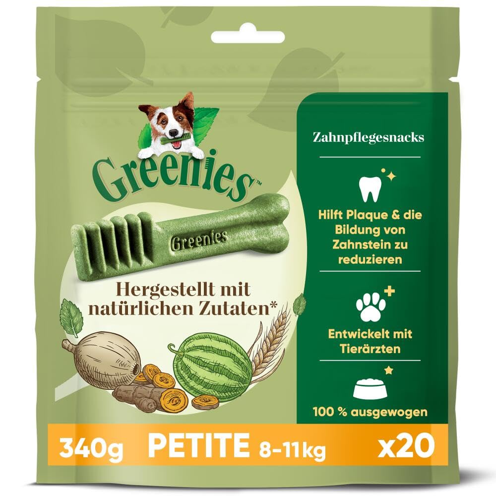 Greenies 100% natürlicher Snack für kleine Hunde, 6 x 340 g