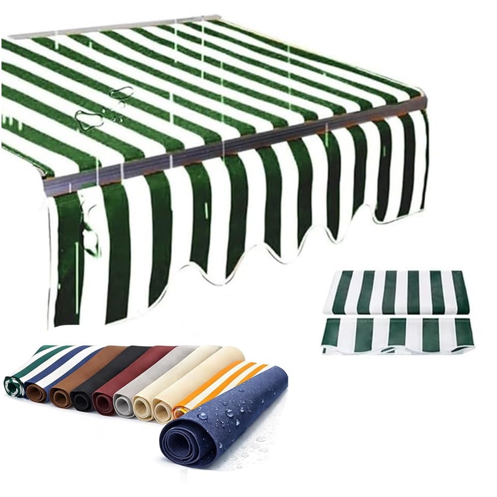 Toile de store de remplacement 2/3/4/5/6/7m tissu rechange auvent 3.6x2m