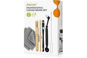 Aieve Coffee Brush Grinder Cleaner Kit