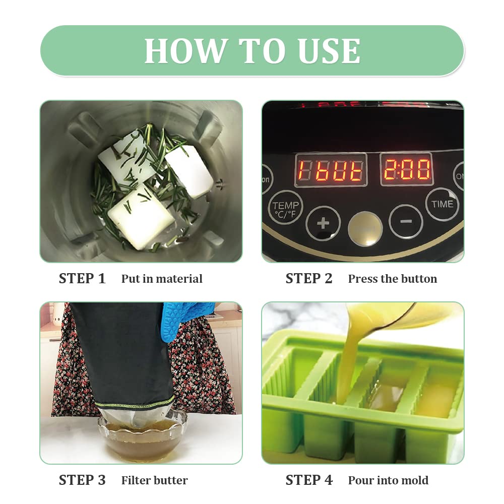 Decarboxylator für Kräuter, Infusionsmaschine zur Aktivierung und Aufgießen von Butter & Ölen