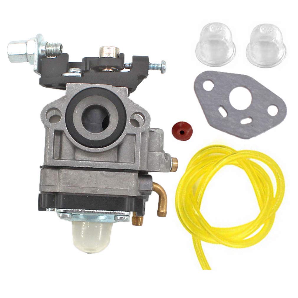 AISEN Carburettor for Mac Allister Macallister MBCP254 MGTP254 MCBP254 123054025/1 Carburetor Fuel Line Primer Bulb Gasket