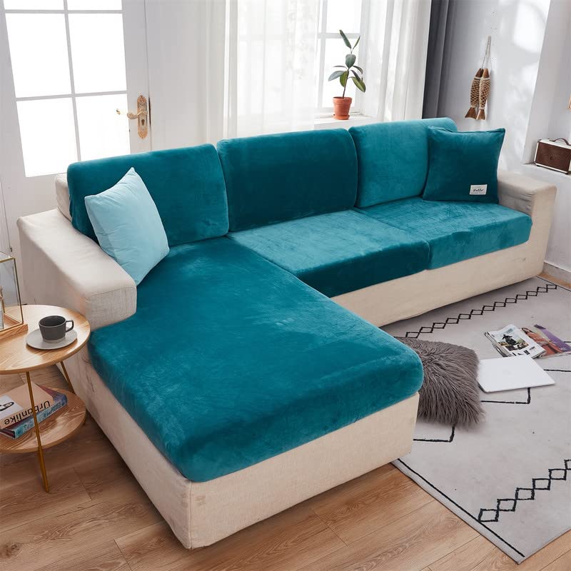 MINGPINHUIUS Soft Velvet Sofa Cushion Cover - Image 3