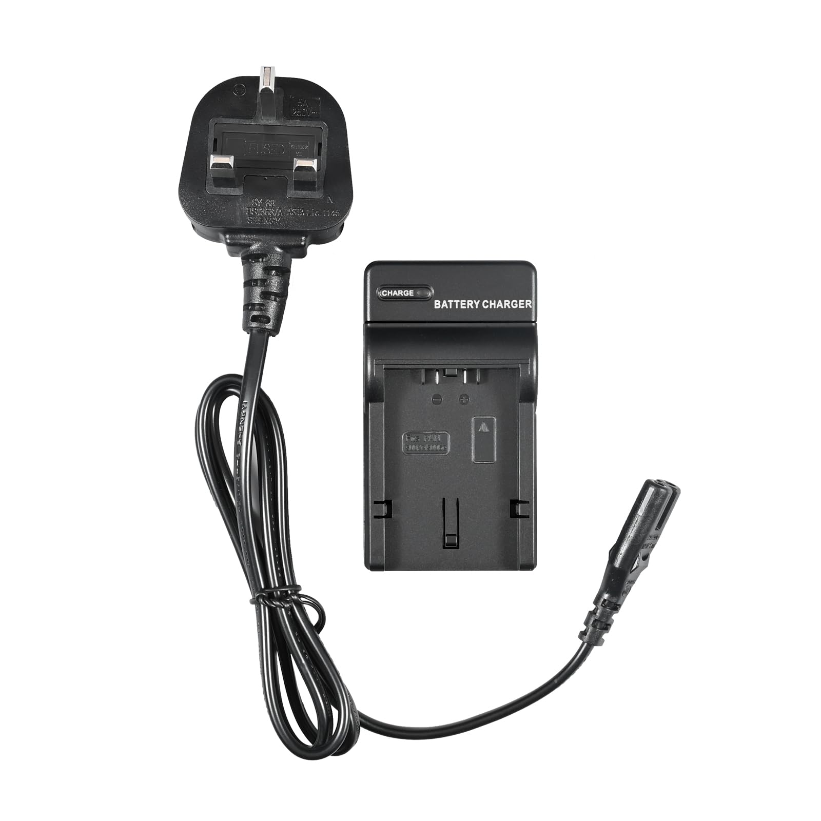 DSTE® Caricabatterie DC62U + 2x S002E Batteria per Panasonic CGA-S002, CGA-S002A, CGA-S002E, DMW-BM7 and Lumix DMC-FZ1, DMC-FZ2, DMC-FZ3, DMC-FZ4, DMC-FZ5, DMC-FZ10, DMC-FZ15, DMC-FZ20