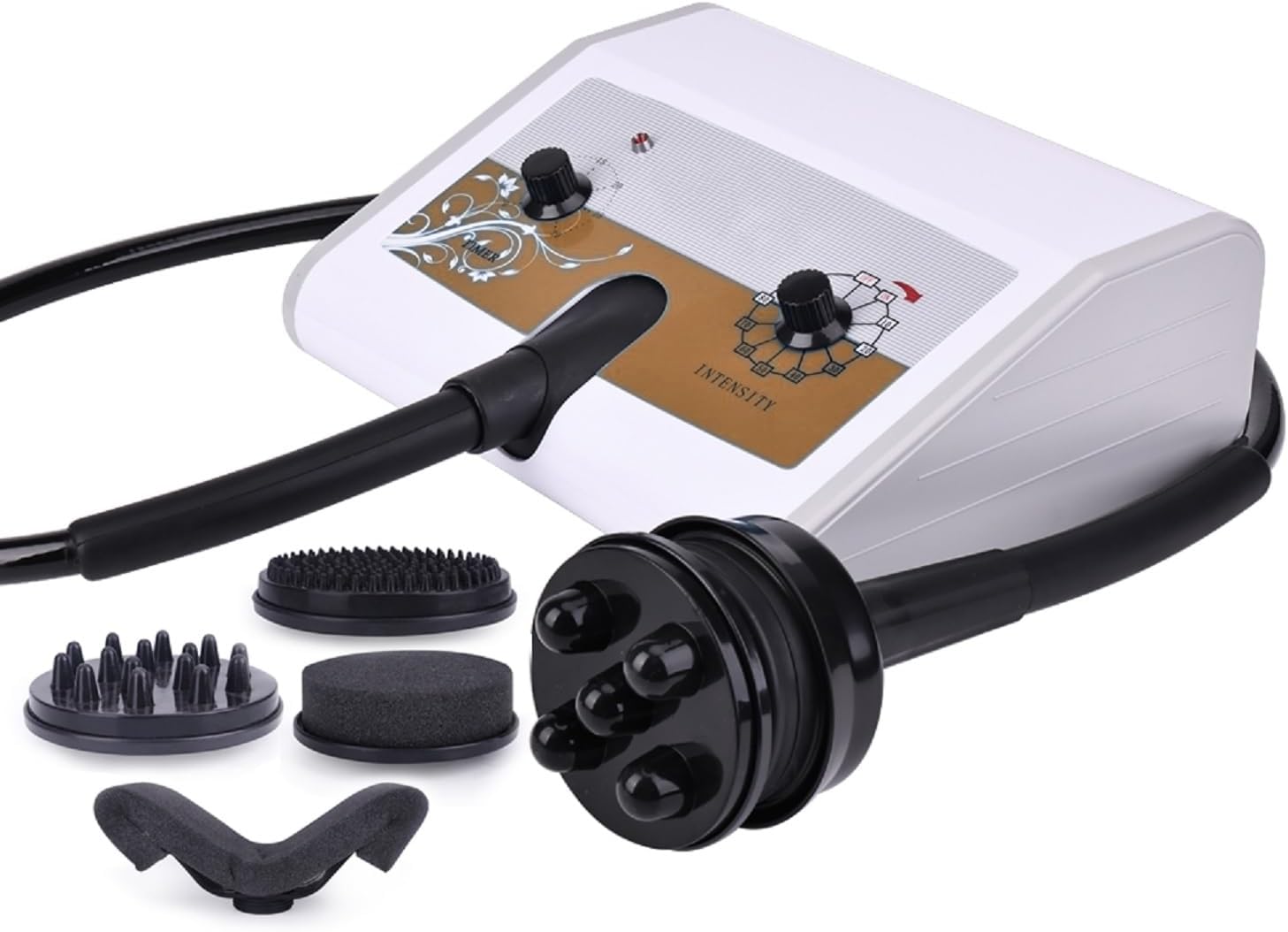 Cellulite Massager Electric Vibrating Professional – with 5 Interchangeable Heads, Deep Tissue Relief, Muscle Relaxation, Durable Design for Salon & Home Use - Image 9