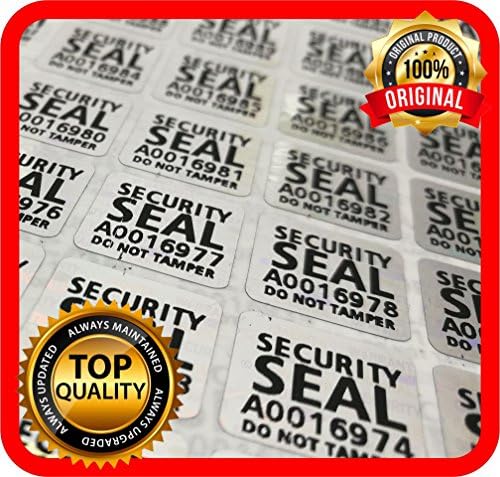 Holomarks500 Security Seal .59 x .59 Inch, Void Hologram Stickers, Warranty Tamper evident Holographic Labels .59 x .59 Inch