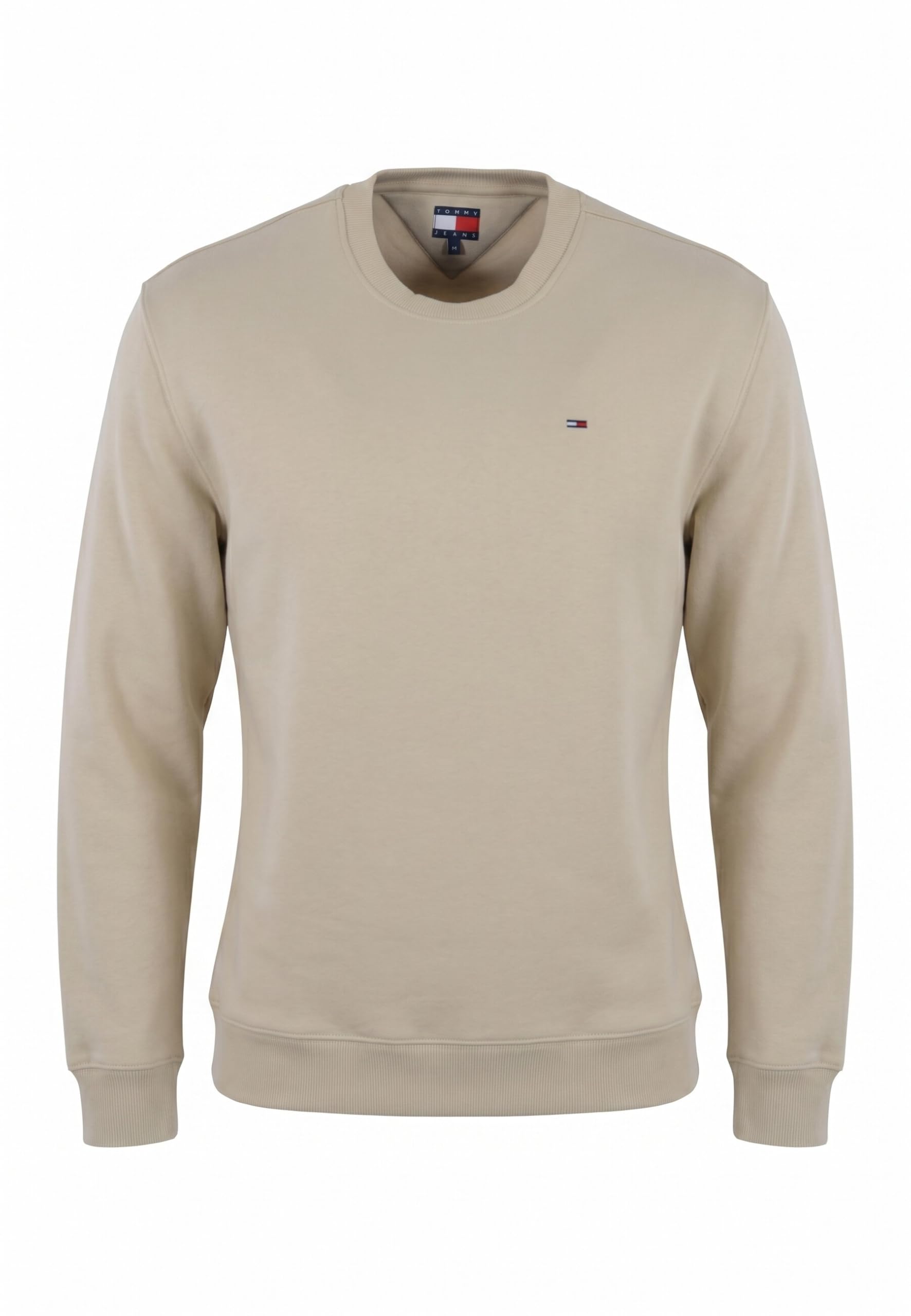 Tommy Jeans Herren Sweatshirt Regular Fit Flag Fleece Rundhalsausschnitt – Bild 4