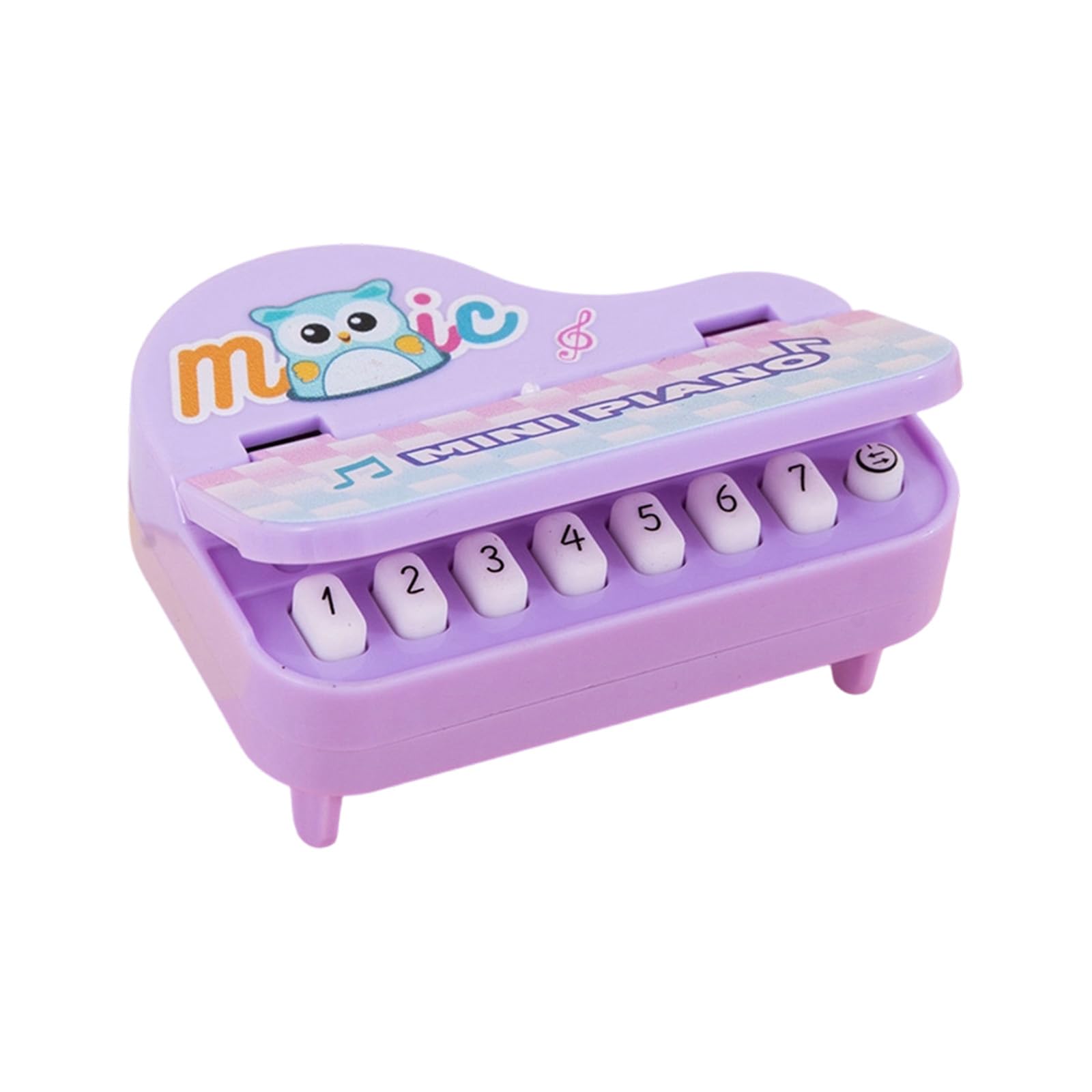 Baodss Miniature Playable Electronic Piano Keychain With Multiple Sound Effects Fun Musical Accessory For Music Lovers And