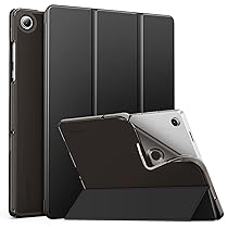 MoKo Custodia Protettiva per Samsung Galaxy Tab A11+ 11” 2025 (SM-X230, X236, X238), Tab A9+ 11″ 2023 (SM-X210, X216, X218), Cover in TPU e Pelle PU, Sostegno, Auto Riattivazione, Standby, Nero