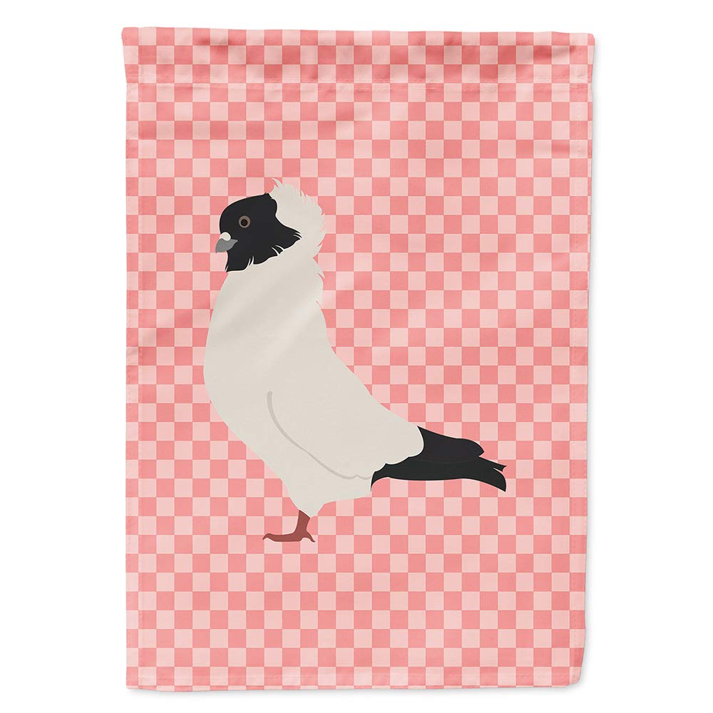 Drapeau Nun Pigeon grand format rose décoration jardin et extérieur de maison
