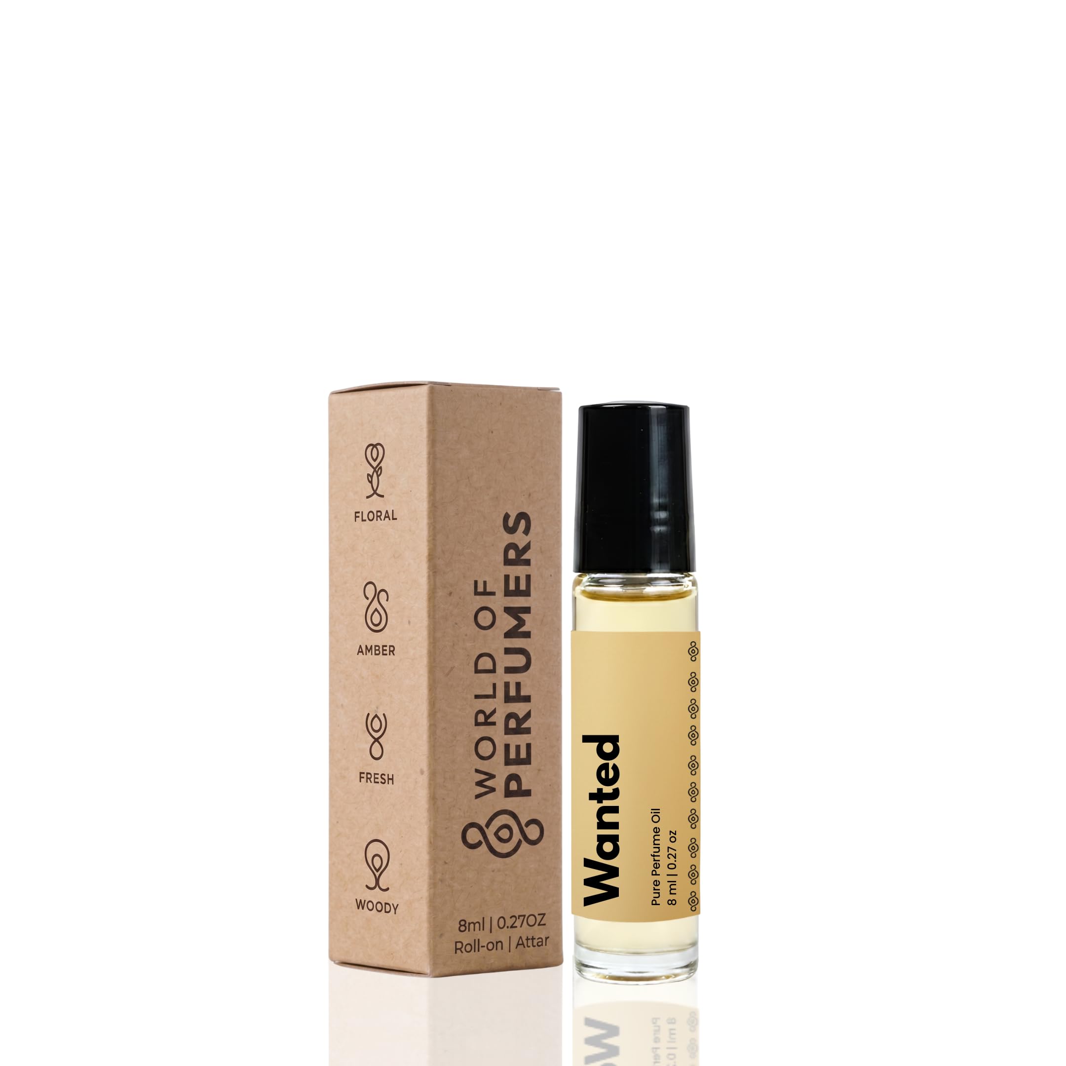 Wanted Attar Roll-On for Men | Inspired by The Most Wanted | Fresh Amber Fragrance | Non Alcoholic Itra | Long Lasting Perfume Oil (8 ML)-image-44