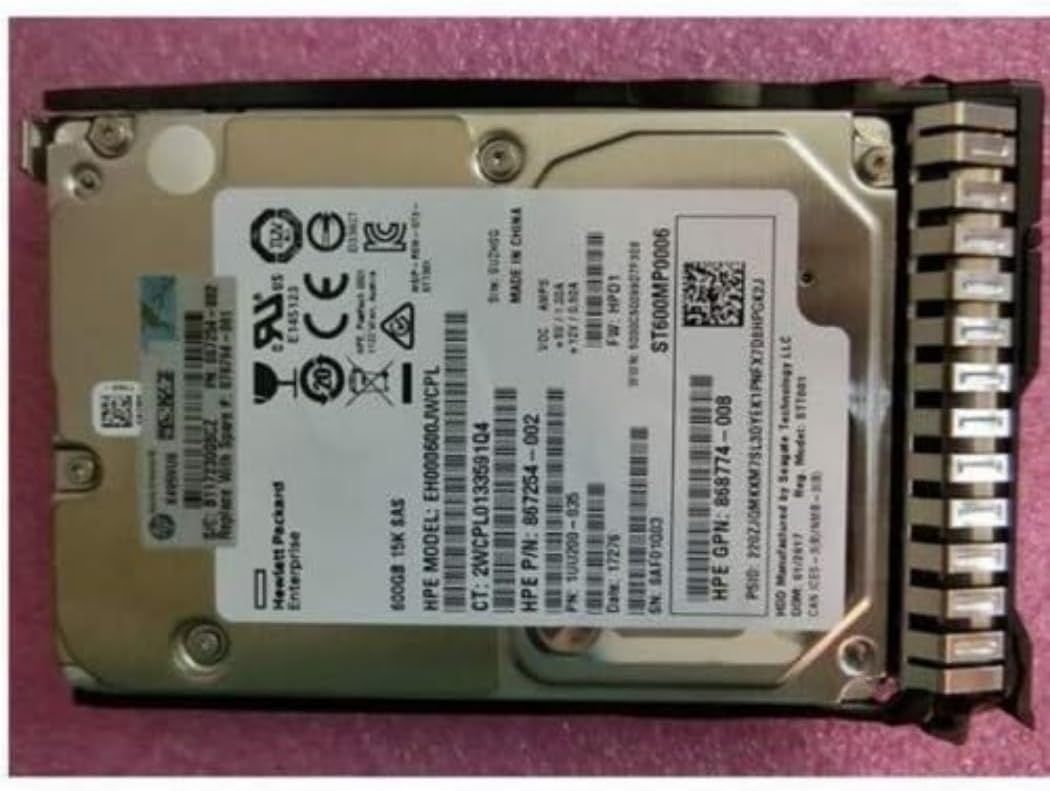 Hewlett Packard Enterprise 870795-001 Internal Hard Drive 2.5" 900 GB SAS