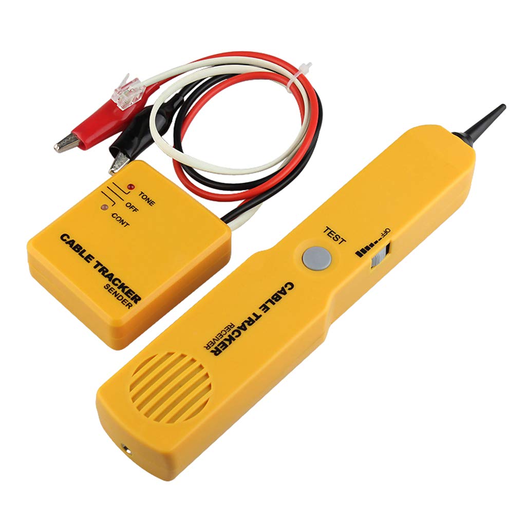 perfk Stromkabeltester Stromkabelfinder Suchgerät StromStromkabel Prüfgerät für Telefon LAN