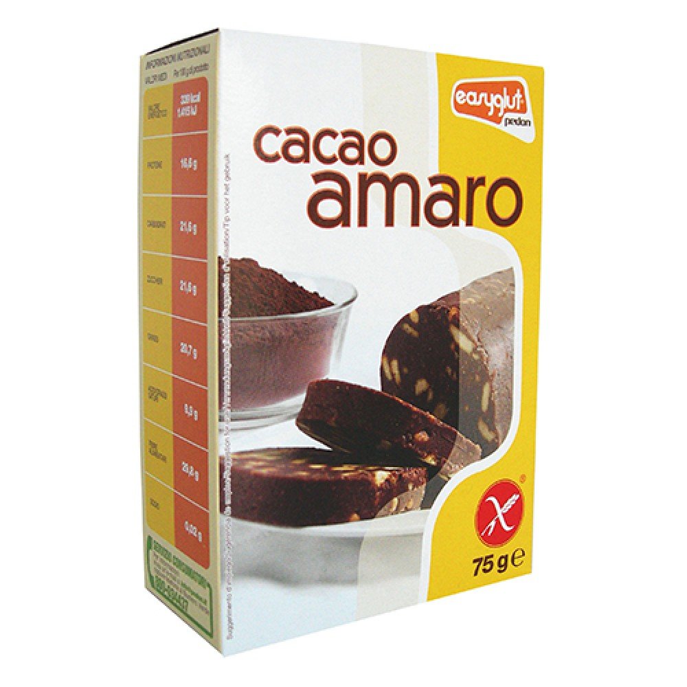 Easyglut Cacao Amaro Senza Glutine 75G - 4