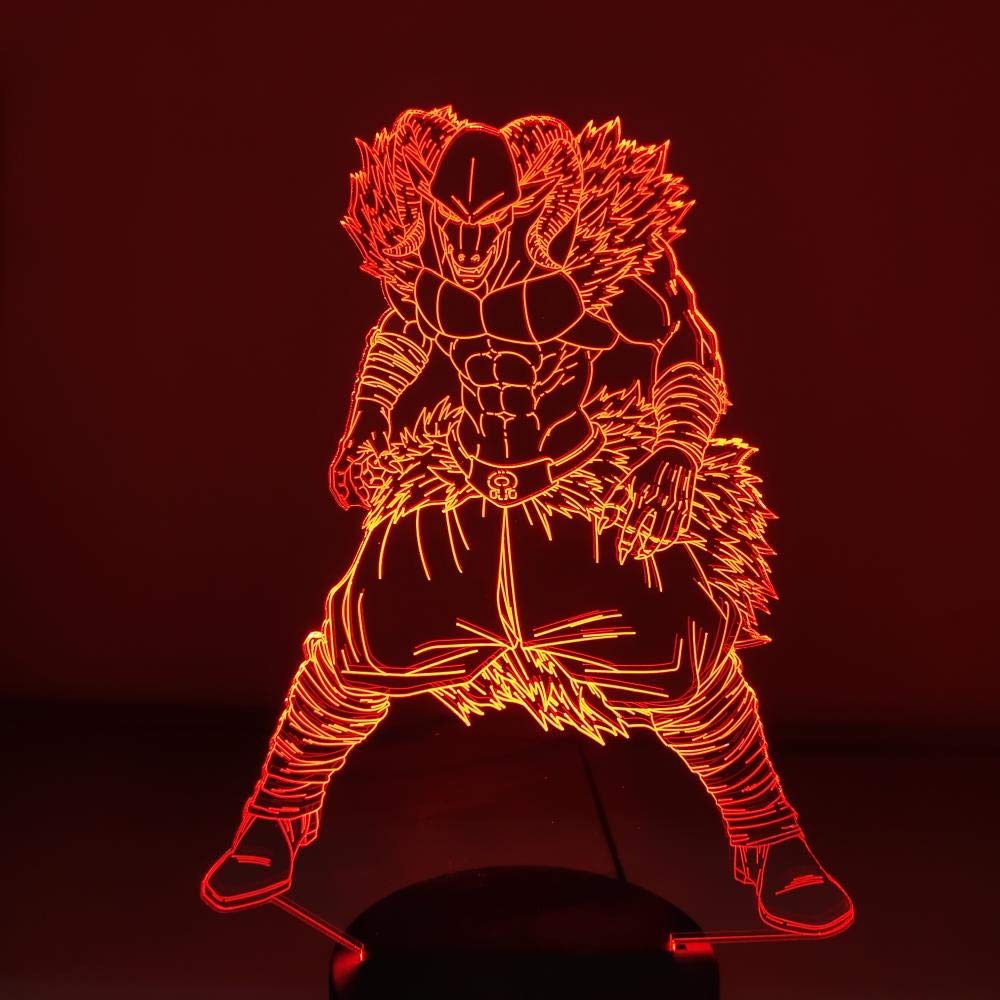 3D Illusion Lamp Led Night Light Anime Super Mara Action Figure Table Lamp Change Color for Kids Bedroom Decor Desk Lamp Gift for Children